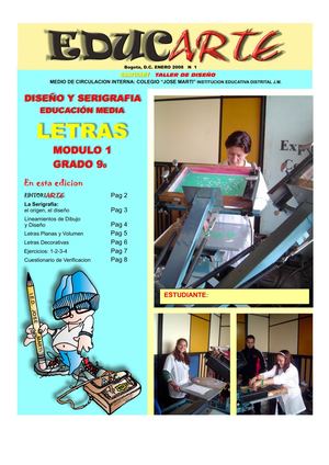 Modulo Serigrafia LETRAS