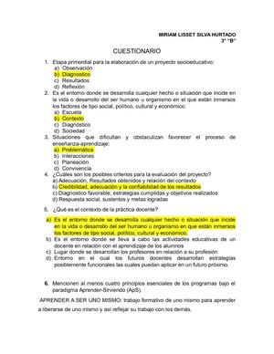 Cuestionarios