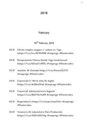 OFERTAS DE EMPREGO GALICIA (18FEB-25FEB)