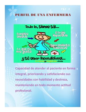 Publicación1 perfil de la enfermera