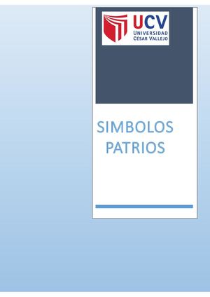 Símbolos Patrios del Perú – UCV CIS G10