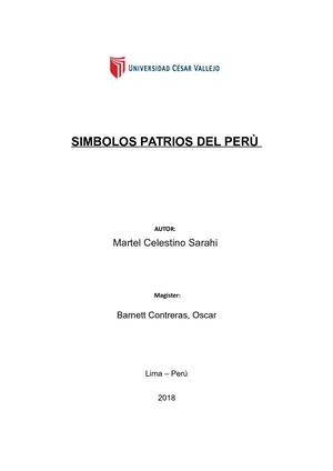 “Símbolos Patrios del Perú – UCV CIS G10”