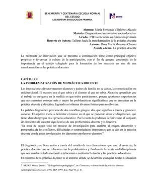 Reportes De Lectura