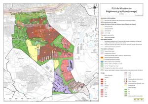 MONTEVRAIN - PLU PLAN DE ZONAGE - Nlc Reglement Graphique Plu 06022018 A3