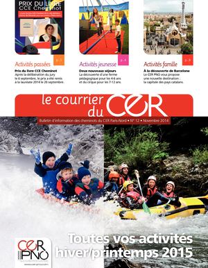 Le Courrier du CER n°12 - Novembre 2014