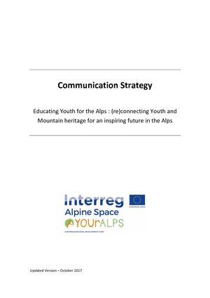 Your Alps Communication Strategy
