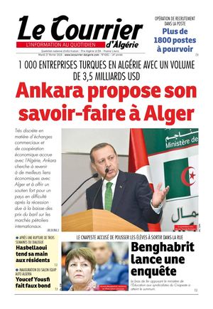 Le Courrier D'Algérie Du Mardi 27 Février 2018