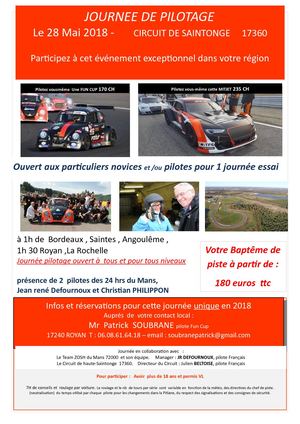 Tarifs Pilotage Circuit Saintonge Fun Cup Et Mitjet Jrf (5)