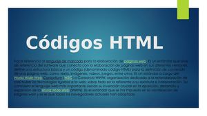 Codigos Html