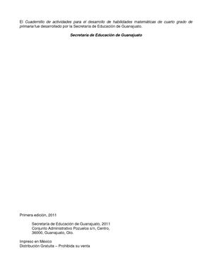 Cuadernillo De Actividades