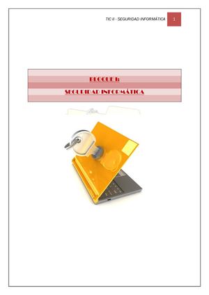 Bloque I Seguridad Informática