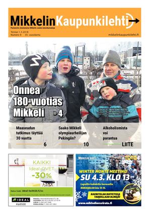 Mikkelin Kaupunkilehti 9/2018