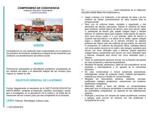 Manual De Convivencia Plegable Estudiante 2018 Copia