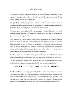 Estrategias Y Metodos Didacticos