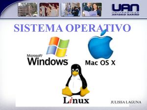 Sistema Operativo