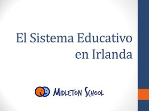 El sistema educativo en Irlanda