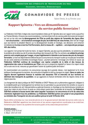 2018 2 28 Compil Cgt Unsa Sud Rail Cfdt Fo