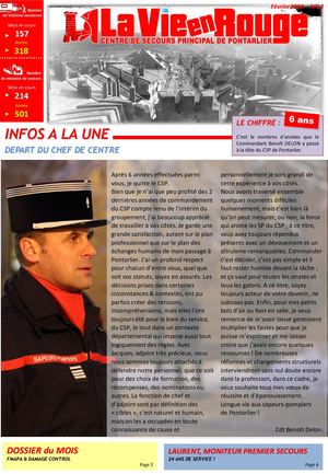 La Vie En Rouge N°014 Fevrier 2018