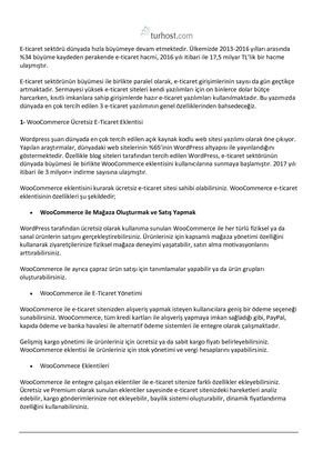 En ÇOk Tercih Edilen E Ticaret Yazılımları