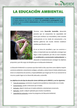Educacion Ambiental