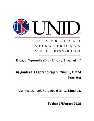 Calaméo - Ensayo E Learning Jancek