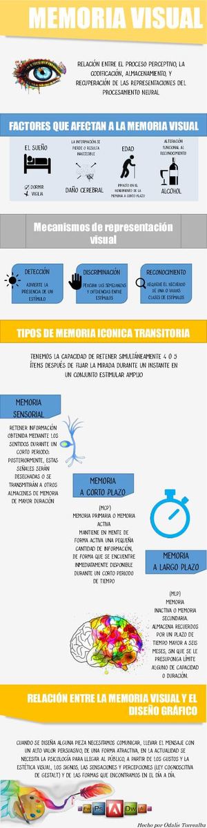 Infografía Memoria Visual