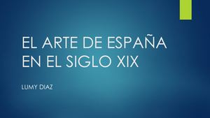 Arte De España Siglo Xix