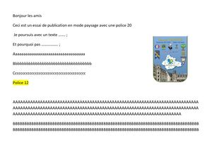 Essai Format Paysage A5