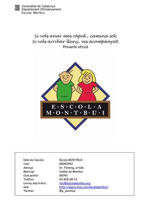 Escola Montbui
