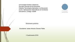 Diccionario Pictórico