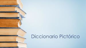 Diccionario Pictórico