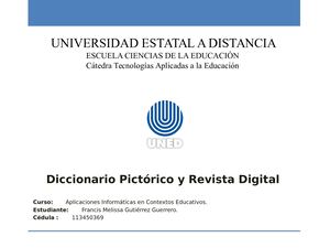 Diccionario Pictórico / Revista Digital