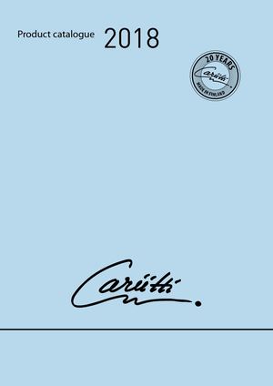 Cariitti Catalogue 2018 (En)
