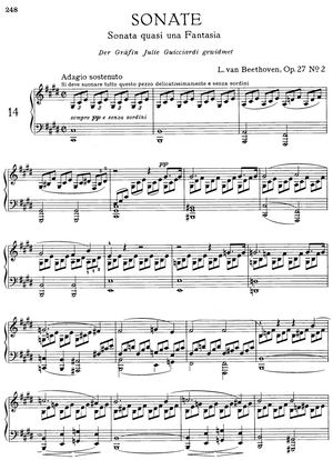 Beethoven Lunnaya Sonata