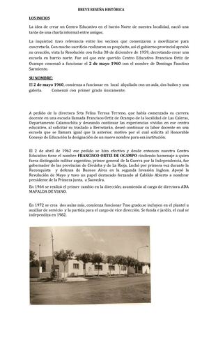 Historia Escuela Para El Blog