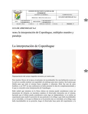 Interpretaciones Copenhague Y Realidades