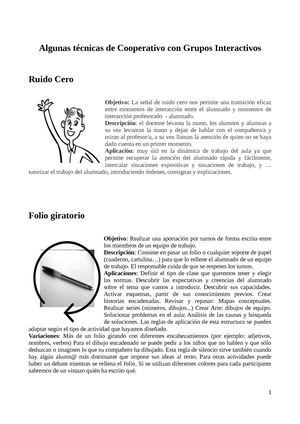 Tecnicas Cooperativo