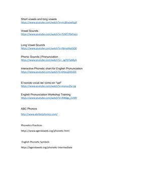 Phonetics Sounds And Phonics