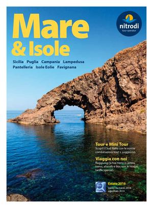 Mare e Isole 2018 - Nitrodi Viaggi - Catalogo 2018