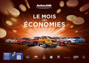 Le Mois des Economies - Autos GM Mars et Avril 2018