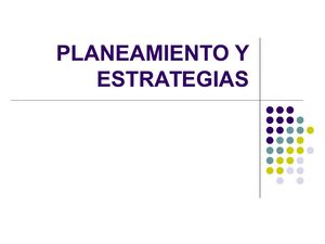 2 Ppt Planeamiento Y Estrategias Auditoria Financiera