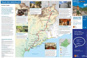 Plaquette : Le Train des Merveilles