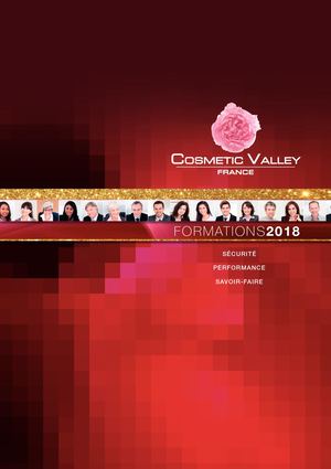 Formations COSMETIC VALLEY 2018