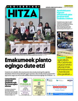 Goierriko Hitza 20180306
