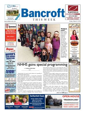 Bancroft This Week Mar 9,2018