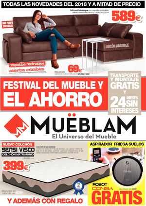 Folleto  Mueblam Jaen Marzo 2018