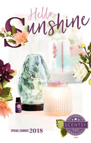 2018 Spring Summer Scentsy Catalog