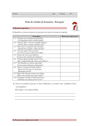 Ficha De Gramática2