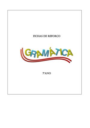 Fichas Gramática