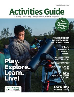 2018 Spring Summer Activities Guide